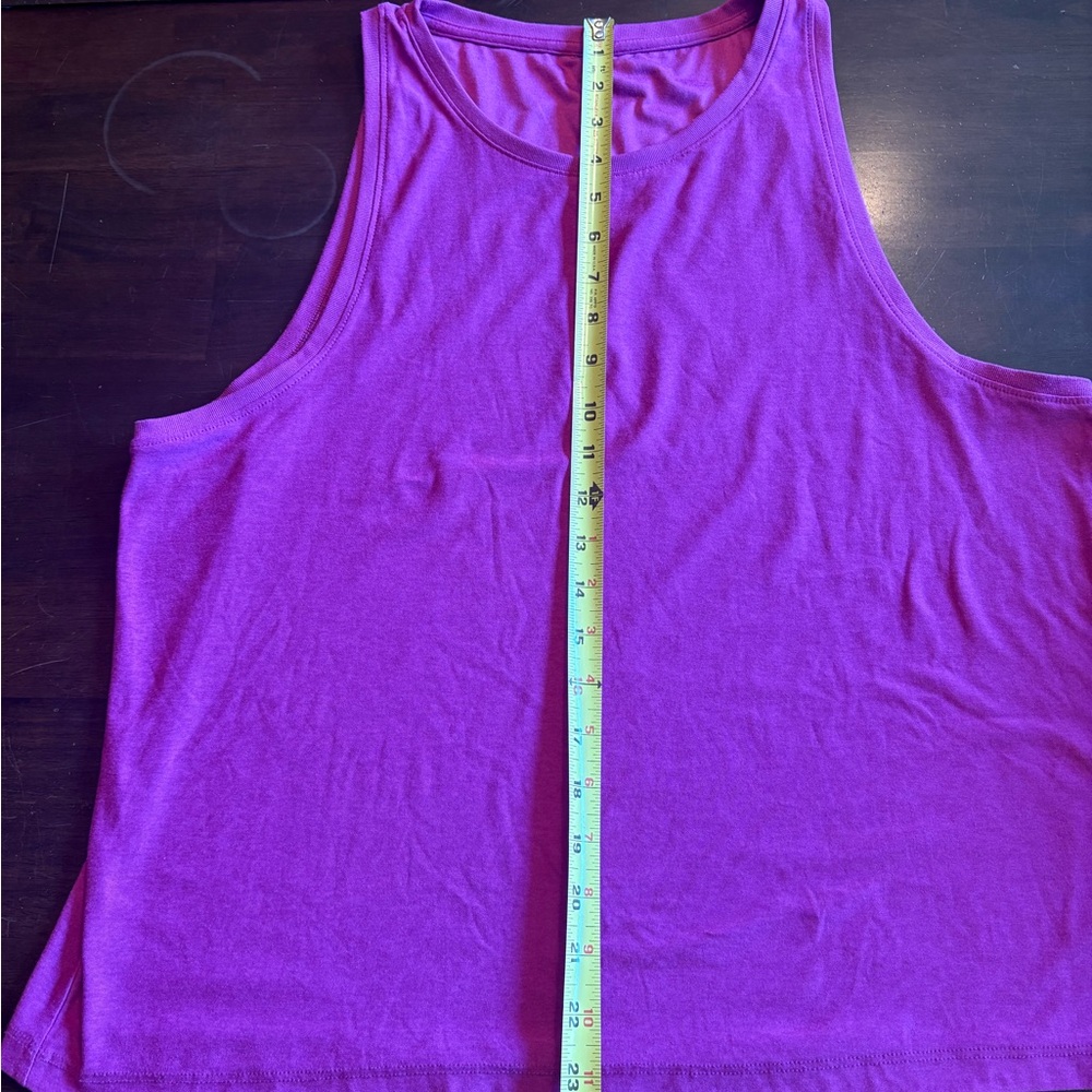 Beyond Yoga Magenta Relaxed Sleeveless Tank Top